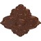 Ekena Millwork Piedmont Ceiling Medallion (Fits Canopies up to 6 1/2"), 67 1/8"W x 48 5/8"H x 1 7/8"P, Copper Penny CM67PECPS - alternate 3